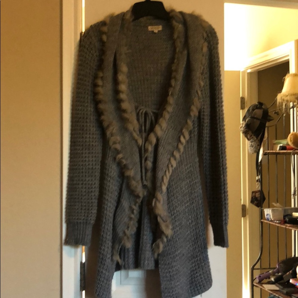 Gray Magic brand cardigan